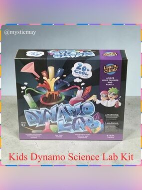 New in Box Kids DYNAMO LAB Science Activity Kit STEM Learning w 20 Experiments